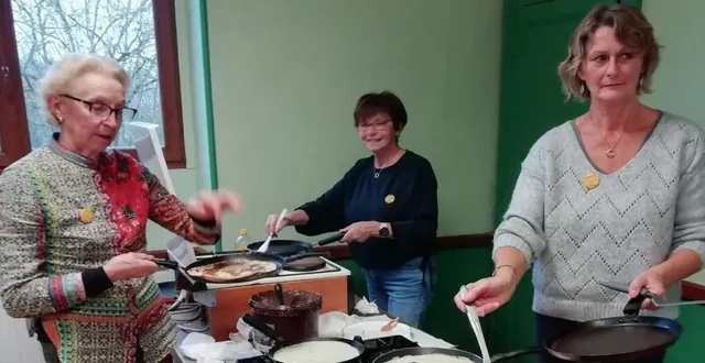 photo  les crêpes, ce mets délicieux qui est toujours autant apprécié lors des évènements hivernaux.  &copy;  le maine libre 