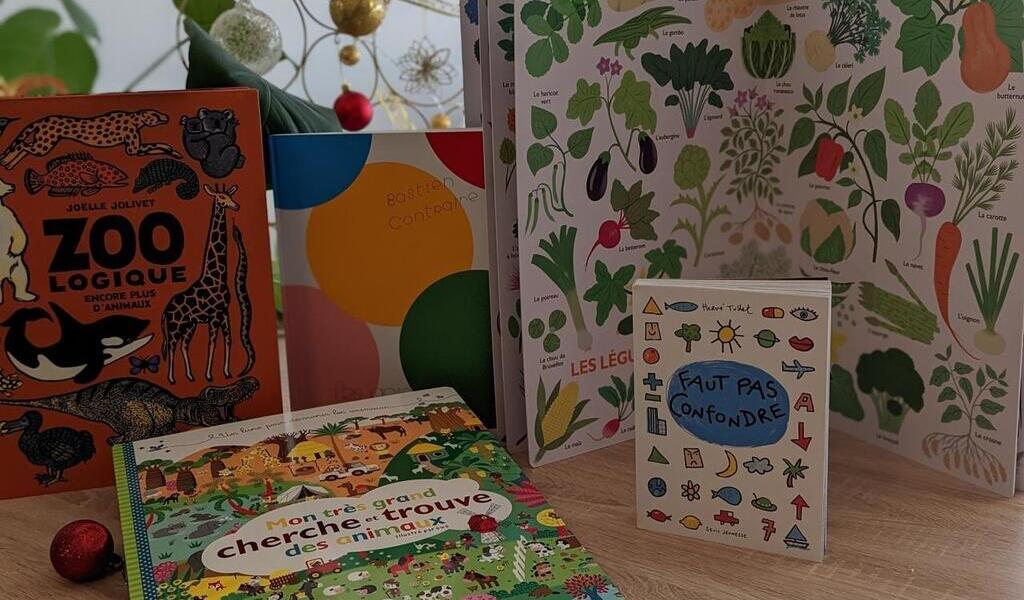 Books.  Our selection of picture books to offer that will amaze children