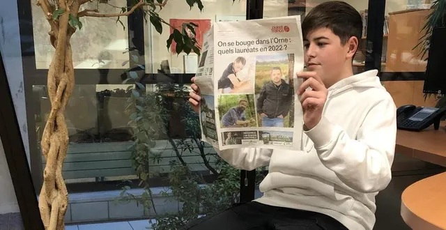 photo  qui seront les lauréats d’on se bouge dans l’orne, en 2022 ? les journalistes des rédactions de l’orne vous présentent les portraits des trois candidats en lice dans la catégorie « jeune de l’année ». sur la photo, enoha, en stage de 3e à la rédaction d’alençon.  &copy;  ouest-france 