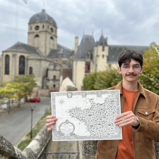 photo pablo raison est un jeune cartographe originaire de chailloué (orne).  ©  ouest-france