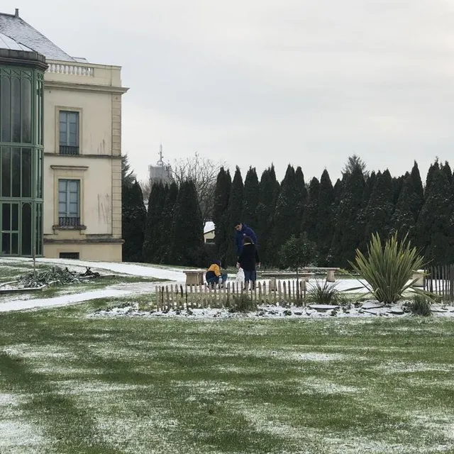 photo certains tentent même de faire un bonhomme de neige à argentan !  ©  ouest-france