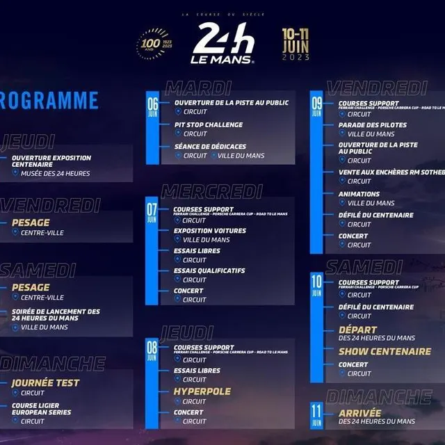 photo le programme des festivités.  ©  aco