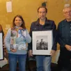 photo hugues veron, julie castagné, sylvain zambelli et alain lozach (et Élise foucault absente sur la photo) sont prêts à recevoir le public.