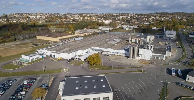 photo  lactalis a investi 70 millions d’euros pour moderniser sa production.  &copy;  archives / dr 