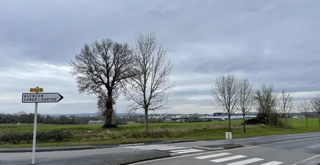 photo  le futur hôpital sera situé entre alençon et condé-sur-sarthe.  &copy;  ouest-france 