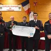 photo  c’était l’occasion pour l’amicale de remettre un chèque de 500 € à l’œuvre des pupilles orphelins de la sarthe. 