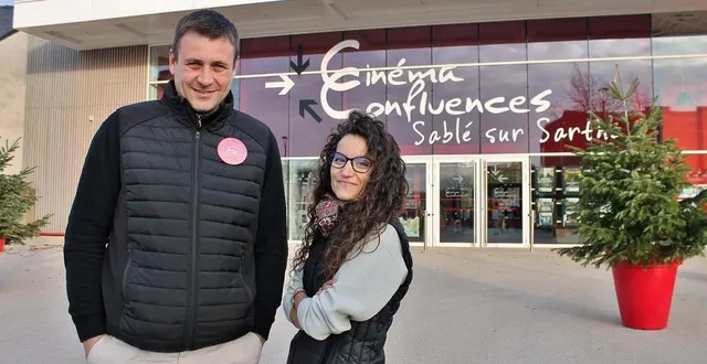 photo  vincent thibault prendra seul la direction du cinéma confluences de sablé-sur-sarthe à partir de janvier 2023 et après le départ d’anaïs guillermin.  &copy;  ouest-france 