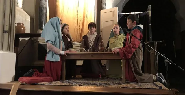 photo  cette année, les enfants proposent un spectacle dénommé « l’auberge de bethléem. »  &copy;  ouest-france 