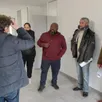 photo  les trois familles d’occupants ont pu prendre possession de leur nouveau logement, le 14 décembre. 