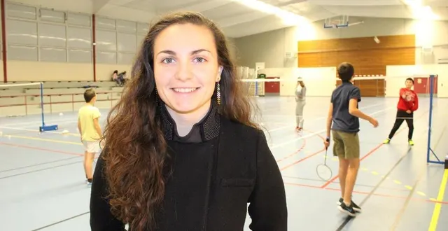 photo  marie tessier est à l’origine de l’accueil par le club de badminton d’un blackminton.  &copy;  ouest-france 