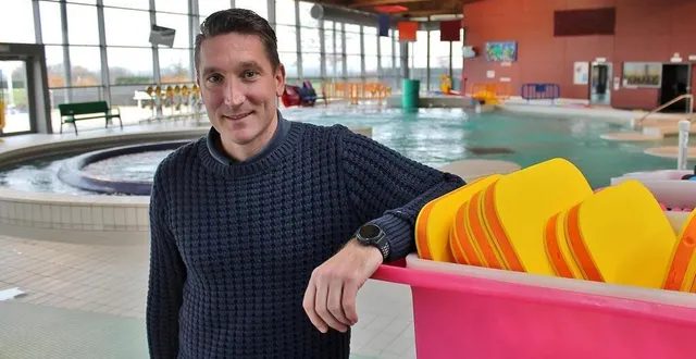 photo  nicolas leroy est le nouveau directeur du centre aquatique du pays sabolien depuis le 1er décembre 2022.  &copy;  ouest-france 