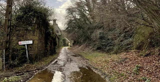 photo  l’abbaye de belle-étoile à cerisy-belle-étoile, dans l’orne, est en vente.  &copy;  ouest-france 