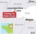 photo l’abbaye de belle-étoile à cerisy-belle-étoile.  ©  ouest-france