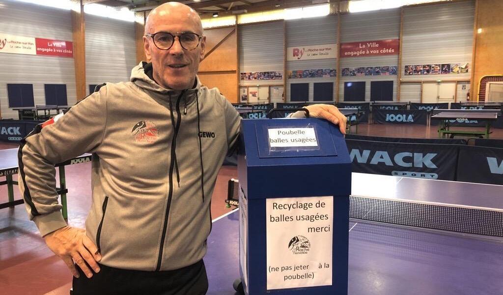 JO Paris 2024. Une exposition en balles de tennis de tables recyclées