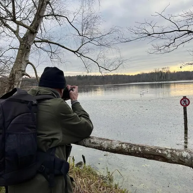 photo les photographes sont nombreux à apprécier les étangs de loudon à parigné-l’évêque.  ©  archives yanne boloh