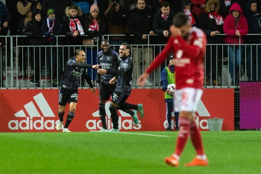 Ligue 1. Le Stade brestois s’incline face à Lyon dans un match