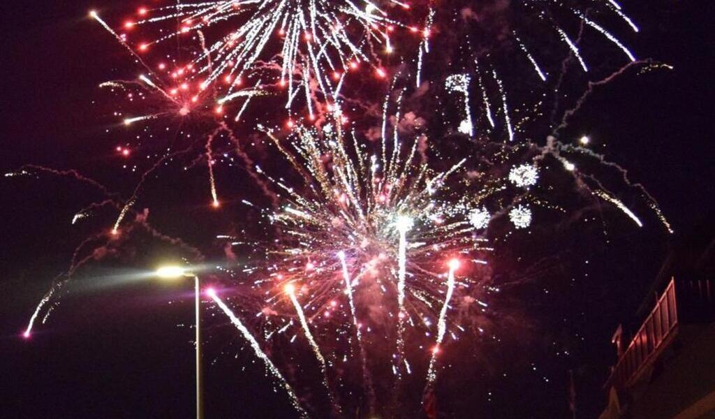 LangrunesurMer. Un feu d’artifice tiré le 1er janvier dans le parc de