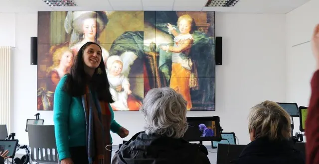 photo  fin septembre a ouvert à la médiathèque de segré-en-anjou bleu un musée numérique inédit dans le maine-et-loire. quel est son nom ?  &copy;  archives ouest-france 