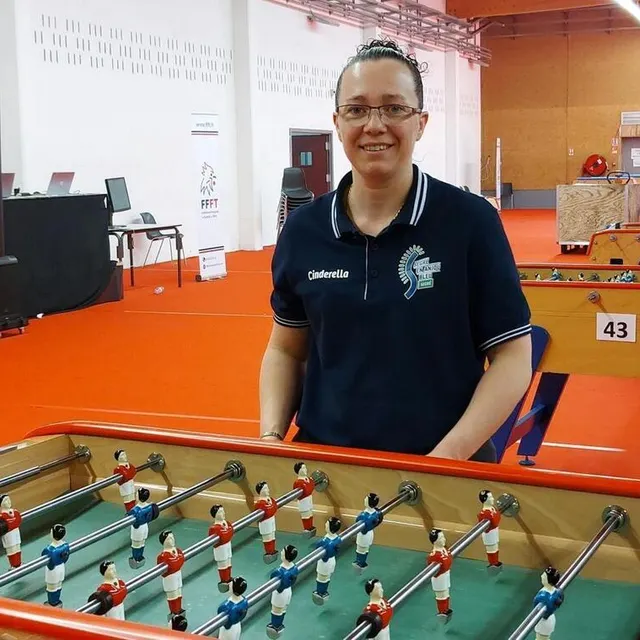 photo la segréenne cinderella poidevin a disputé la coupe du monde de baby-foot à nantes. quels résultats a-t-elle obtenus ?  ©  archives ouest-france