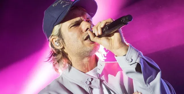 photo  le vendredi 22 juillet, orelsan se produisait au festival art sonic 2022 de briouze.  &copy;  martin roche/ouest-france 
