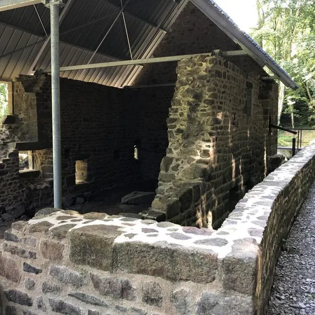 photo sur le site des forges de varenne, la fenderie a été rénovée avec soin.  ©  ouest-france