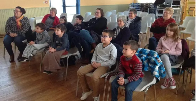 photo  une partie des spectateurs de l’après-midi.  &copy;  le maine libre 