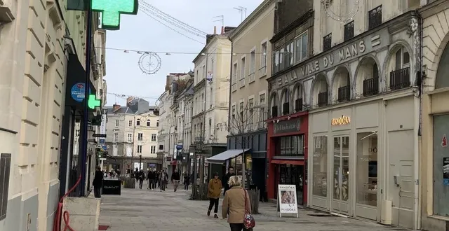 photo  malgré le ciel gris et le vent, la douceur est de mise en sarthe ce 31 décembre 2022.  &copy;  photo le maine libre 