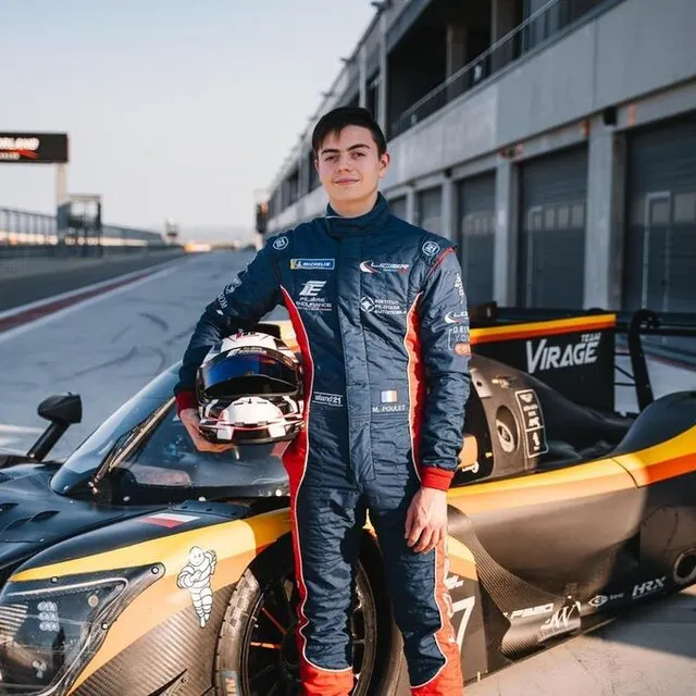 photo le jeune pilote mathis poulet rêve de courir un jour pour les 24 heures.  ©  archives filière endurance