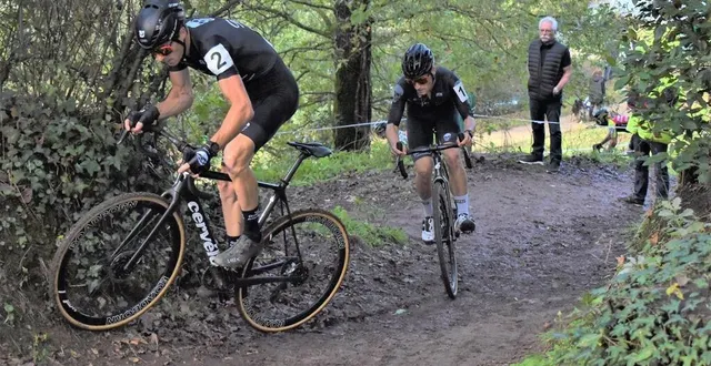 photo  arnold jeannesson et valentin guillaud feront partie de favoris, dimanche à sablé.  &copy;  denis percot 