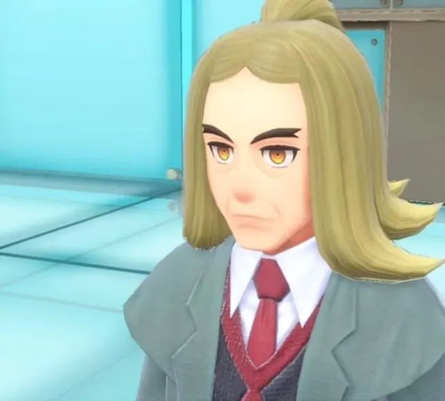 En plus d’être le dernier membre du Conseil 4 de Paldea, Hassa est professeur à l’Académie Pokémon de la région. Pokémon Company photo en plus d’être le dernier membre du conseil 4 de paldea, hassa est professeur à l’académie pokémon de la région. © pokémon company