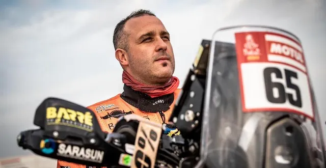 photo  le dakar de guillaume chollet s’est arrêté mercredi 4 janvier à ha’il..  &copy;  dakar 