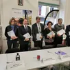 photo représentant de l’État et représentants des communes concernées ont signé la convention de l’opération de revitalisation de leur territoire (ort).
