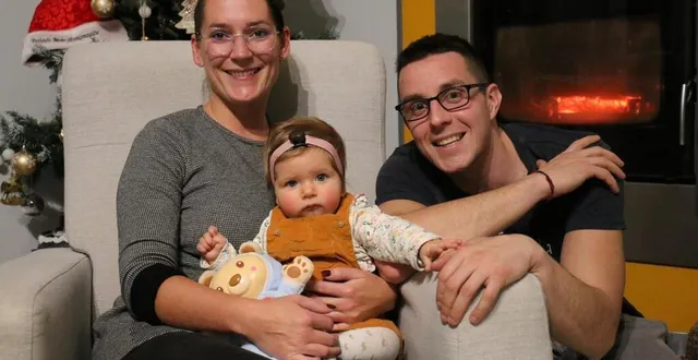 photo  début janvier 2023, la cagnotte pour ava, petite fille née sans oreille à alençon, s’élevait à 34 200 €.  &copy;  ouest-france 