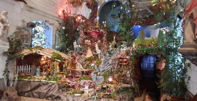 photo  au fil des années, la crèche de giel-courteilles est devenue de plus en plus importante, en termes de taille.  &copy;  françois montambault 