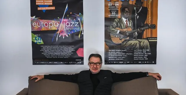 photo  armand meignan, fondateur de l’europajazz.  &copy;  le maine libre – denis lambert 