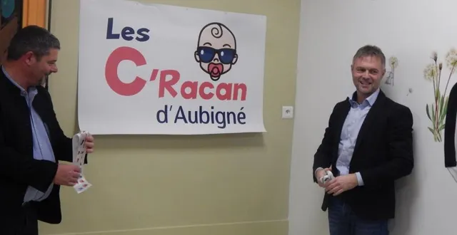 photo  la crèche a été inaugurée en présence de nicolas mourier, maire d’aubigné-racan, et du représentant de l’association « achil acepp ».  &copy;  le maine libre 
