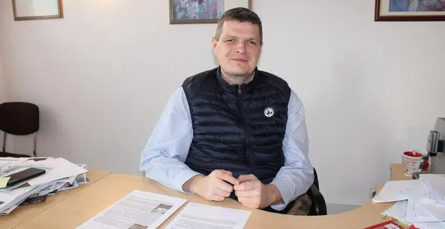 photo  sébastien gourdel, président de la communauté de communes des vallées d’auge et du merlerault.  &copy;  ouest-france 