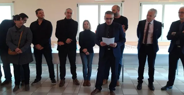 photo  samedi 7 janvier, l’équipe municipale a présenté ses vœux et les projets aux brennois.  &copy;  le maine libre 