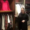 photo  hélène morin, de la boutique villa pera, a organisé ses soldes en communiquant auprès de ses clientes habituelles et sur les réseaux sociaux. 