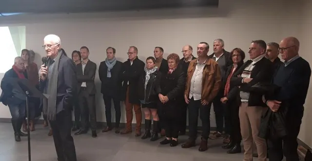 photo  une cérémonie des vœux du conseil municipal devant un public venu en nombre après deux années d’interruption.  &copy;  le maine libre 