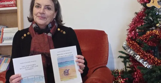 photo  isabelle legendre d’hartoy vit en sarthe mais passe ses vacances en vendée. inspirée par le littoral, elle a publié, en autoédition, deux contes philosophiques en 2022.  &copy;  ouest-france 