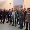 photo  les habitants et responsables d’associations ont répondu à l’invitation du maire, pour les vœux municipaux. 