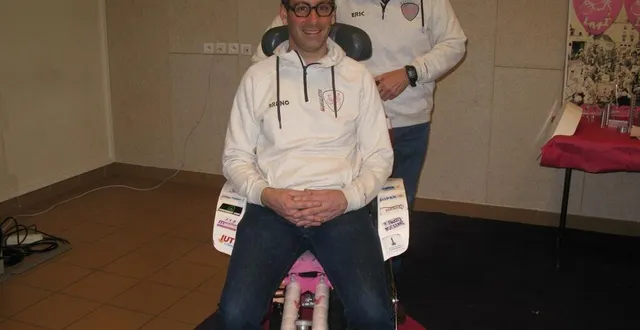 photo  bruno roblot, président de la marsalette depuis 2019, entré en 2017 dans l’association, accompagné d’éric philippe (debout) chargé de la partie administrative.  &copy;  ouest-france 