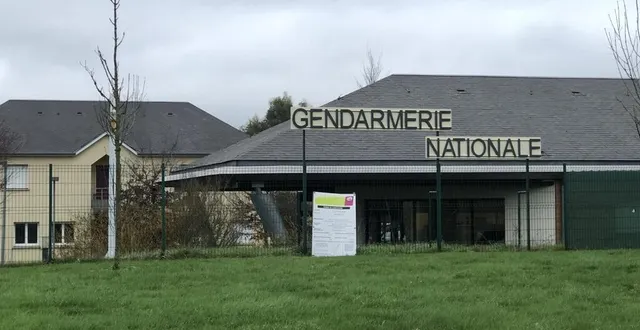 photo  la gendarmerie sera fermée au public les 18 et 19 janvier 2023 pour cause de travaux.  &copy;  ouest-france 