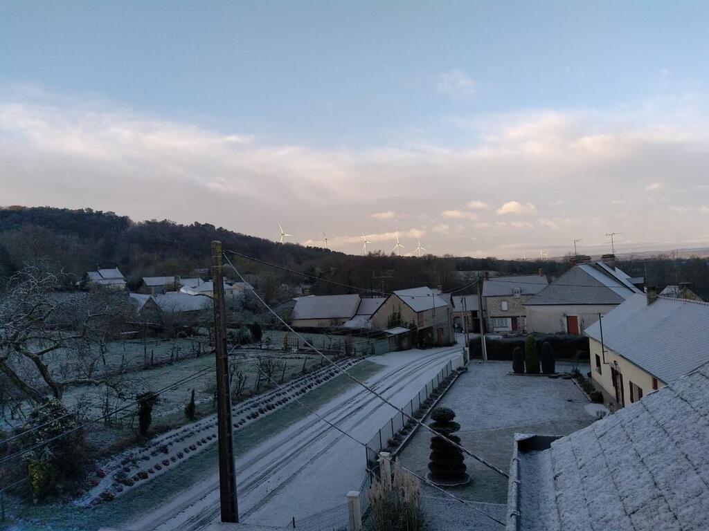 EN IMAGES. La neige s’est invitée en Mayenne ce mercredi 18 janvier