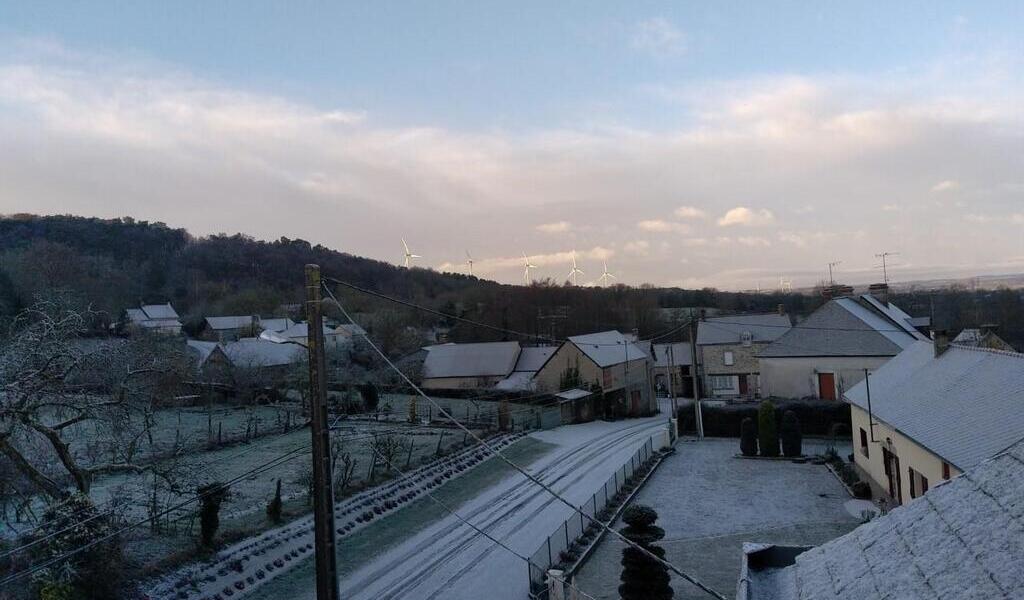 EN IMAGES. La neige s’est invitée en Mayenne ce mercredi 18 janvier