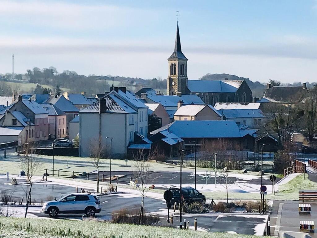 EN IMAGES. La neige s’est invitée en Mayenne ce mercredi 18 janvier