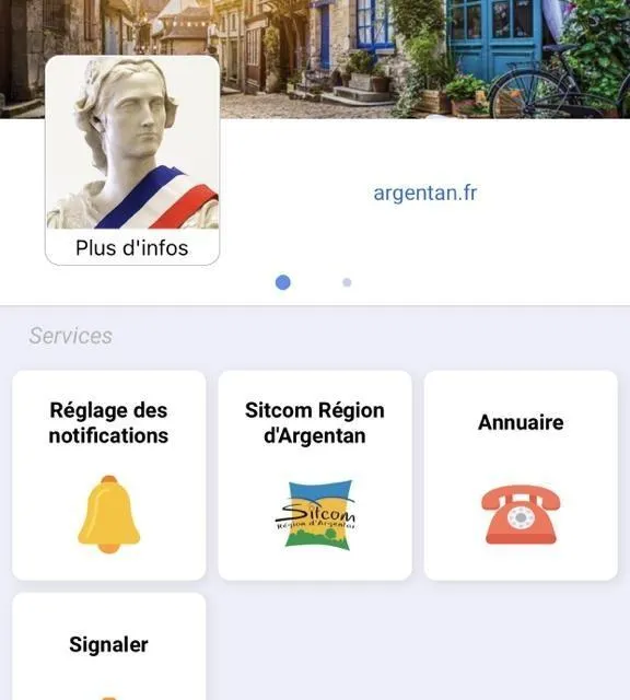 photo voici un aperçu de l’application intramuros, sur téléphone.  ©  ouest-france