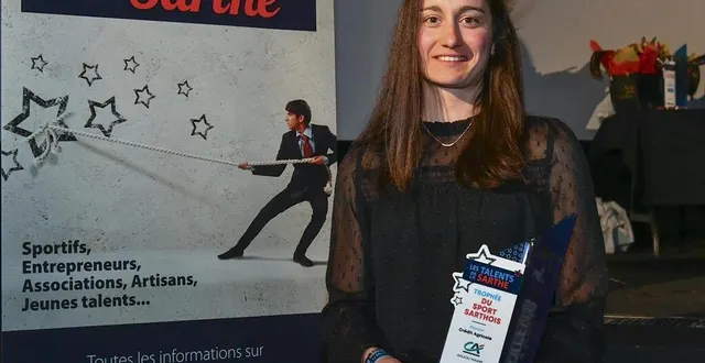photo  noémie garnier poursuit sa progression constante vers le professionnalisme.  &copy;  archives le maine libre – yvon loue 