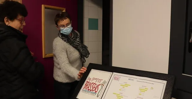 photo  le self, entièrement refait et appelé « le p’tit brassens », voit défiler plusieurs centaines d’élèves quotidiennement.  &copy;  ouest-france 